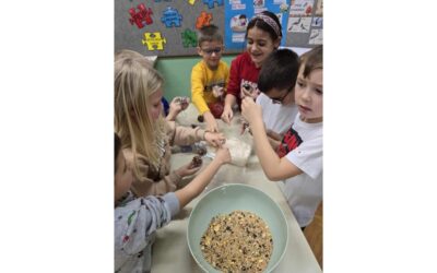 Eko skupina PŠ Antin izrađuje hranilice za ptice i brine o prirodi