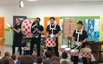 Sudar Percussion u posjetu OŠ Tordinci