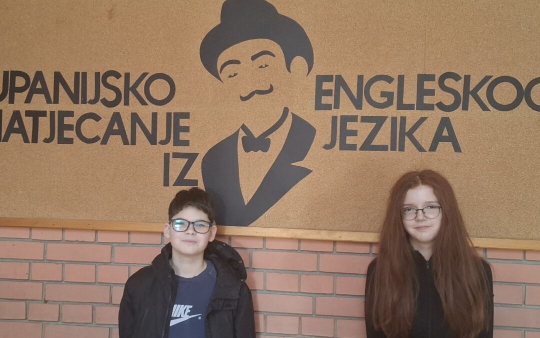 Sudjelovanje učenika na županijskom natjecanju iz engleskog jezika