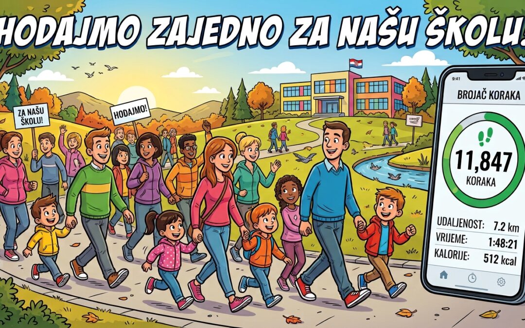 Pridružite nam se – hodajmo zajedno za našu školu!